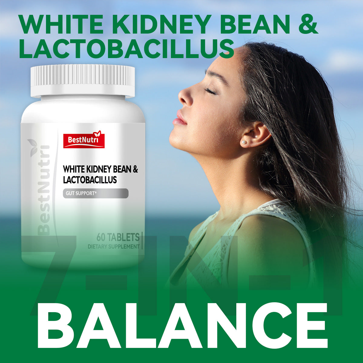 WHITE KIDNEY BEAN & LACTOBACILLUS