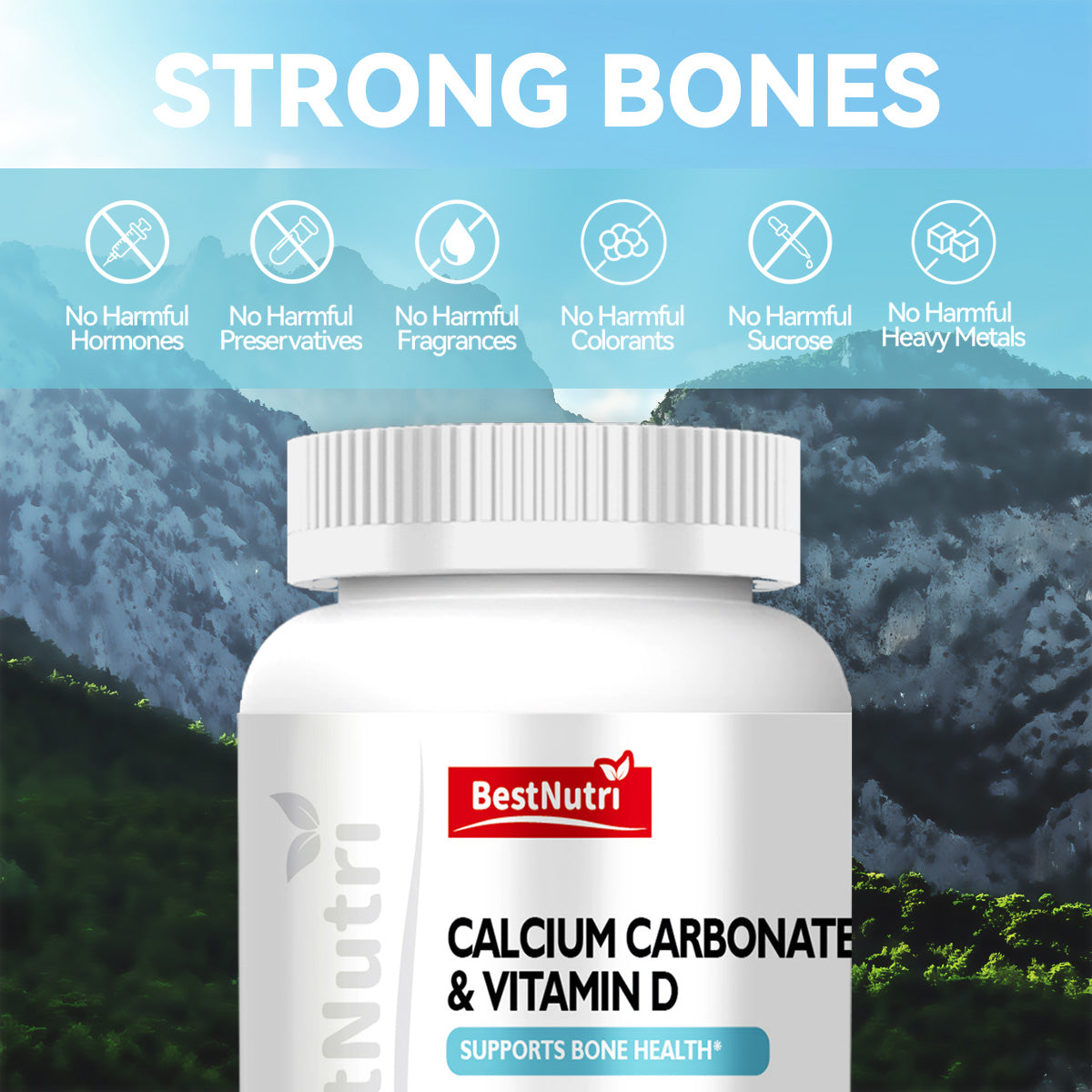 CALCIUM CARBONATE & VITAMIN D