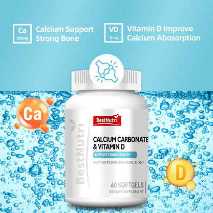 CALCIUM CARBONATE  & VITAMIN D