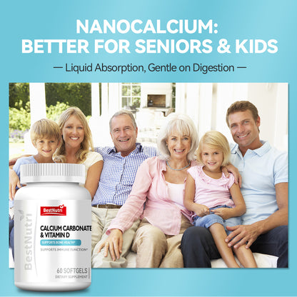 CALCIUM CARBONATE  & VITAMIN D