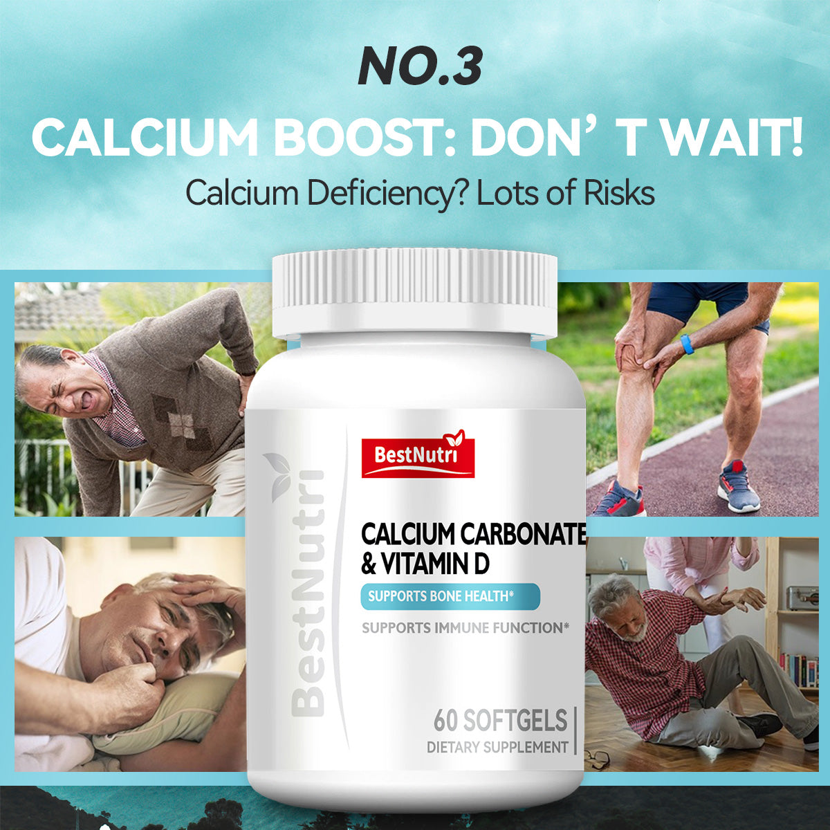 CALCIUM CARBONATE  & VITAMIN D